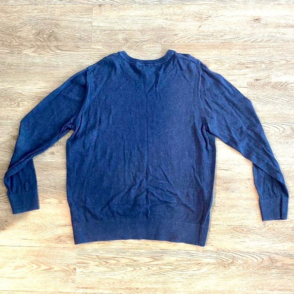 Men's GAP Blue 100% Cotton Sweater - Picture 2 of 9